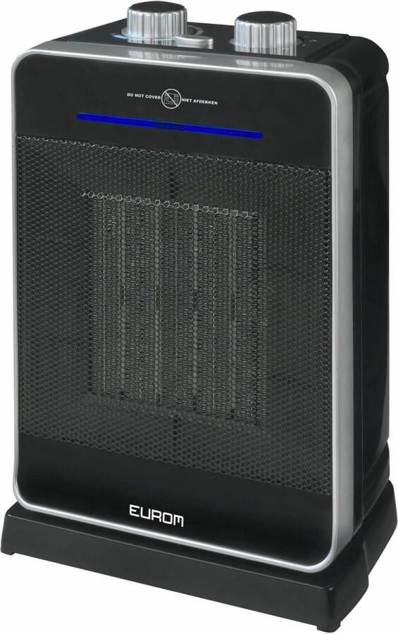 Eurom Safe-t-heater 2000 Heater Keramische kachel Zwart