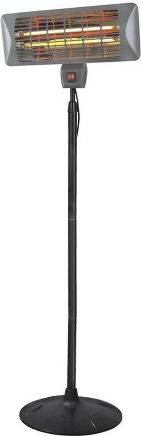 Eurom Terrasverwarmer| Q-time 2000S| Elektrisch 2000 Watt Staand 2 Standen Horeca & Professioneel - Foto 2