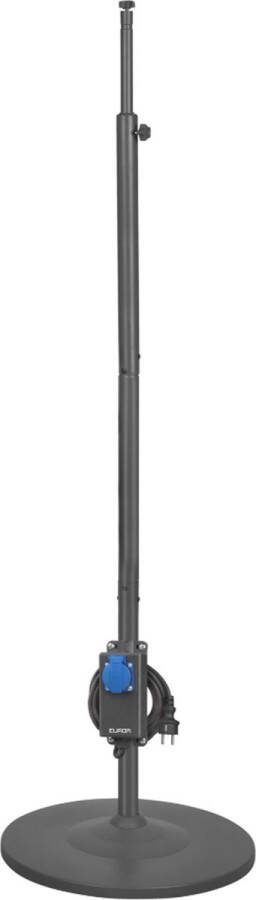 Eurom Terrasverwarming Floorstand Tip-over Round Base In Hoogte Verstelbaar 138-175 cm