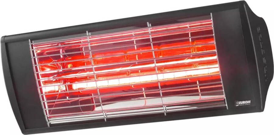 Eurom Terrasverwarming Goldsun Supra 2000 Watt Elektrisch IP55 Isolatie Hangend