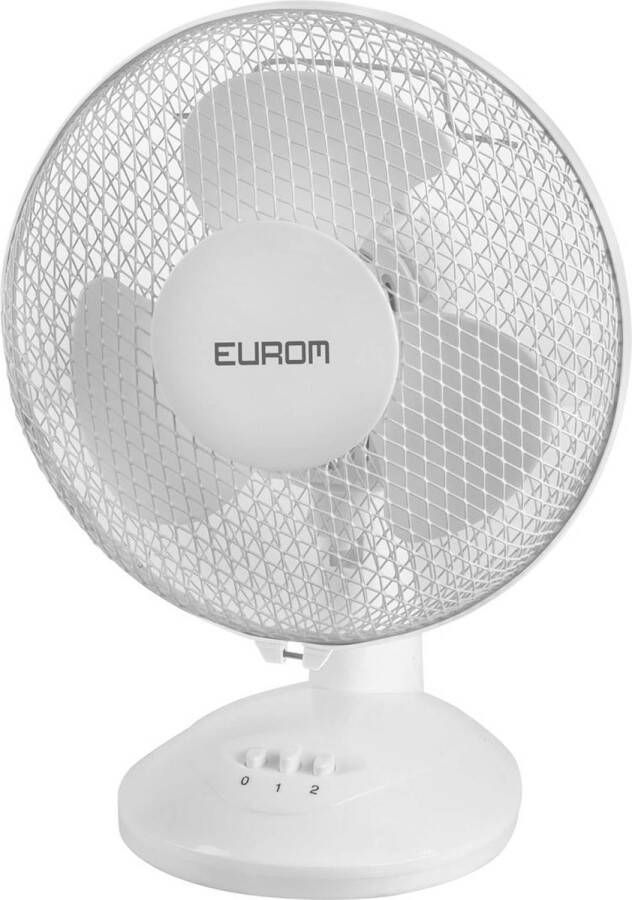 Eurom VT9 kleine ventilator 22 5 cm wit