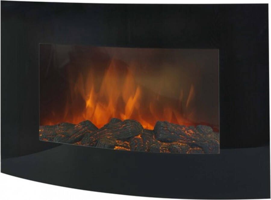 Eurom Valencia Fireplace Elektrische kachel Zwart