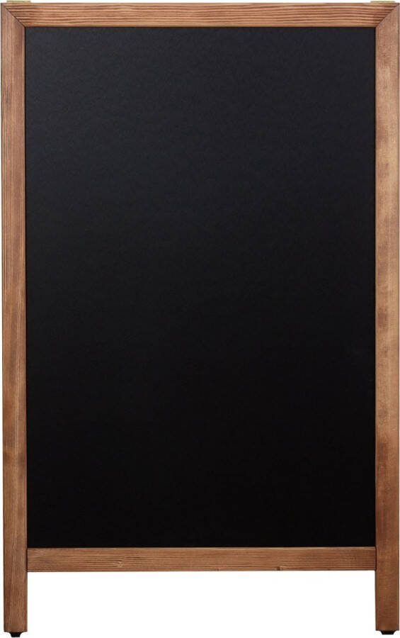 Europel Stoepbord Deluxe Krijtbord Dennenhout 66 x 104cm Geschikt voor binnen en buiten
