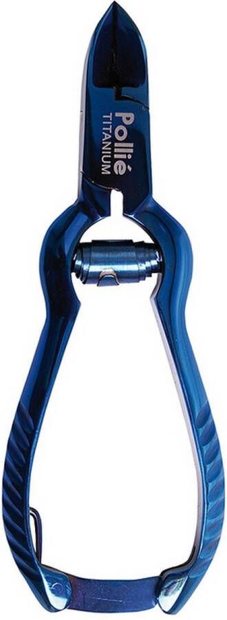 Nagelknipper Eurostil Titanium Blauw