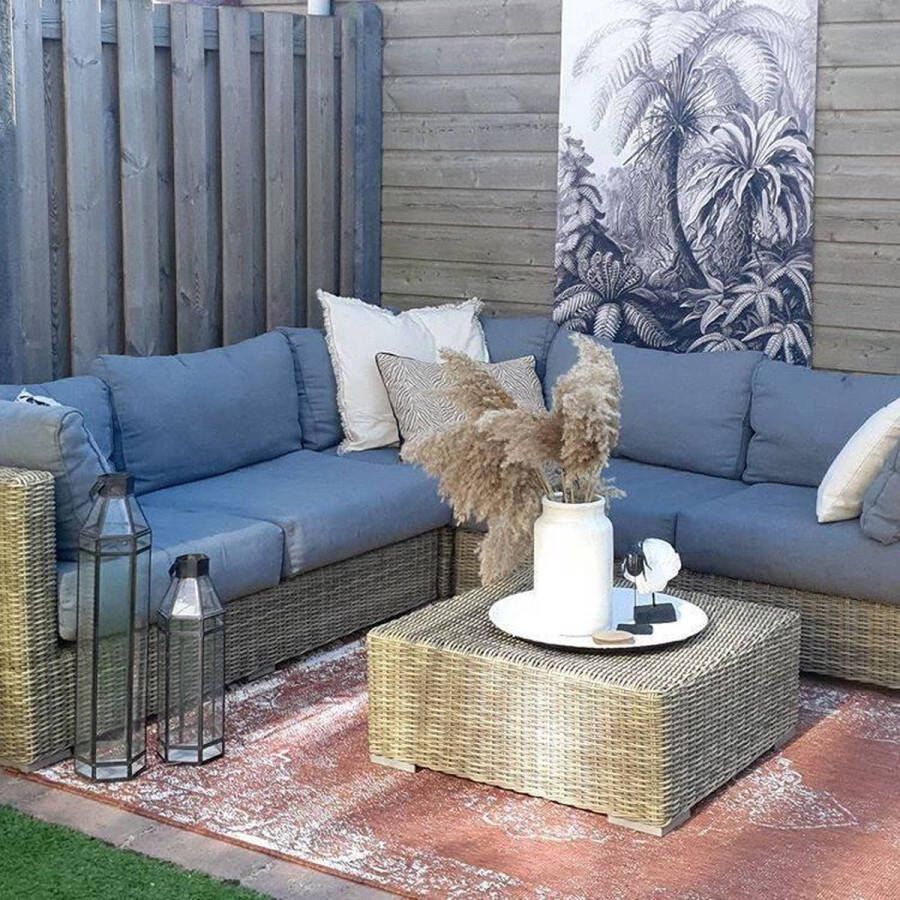 Eva Interior Buitenkleed Sage Roest dubbelzijdig Polypropyleen 160 x 230 cm (M)