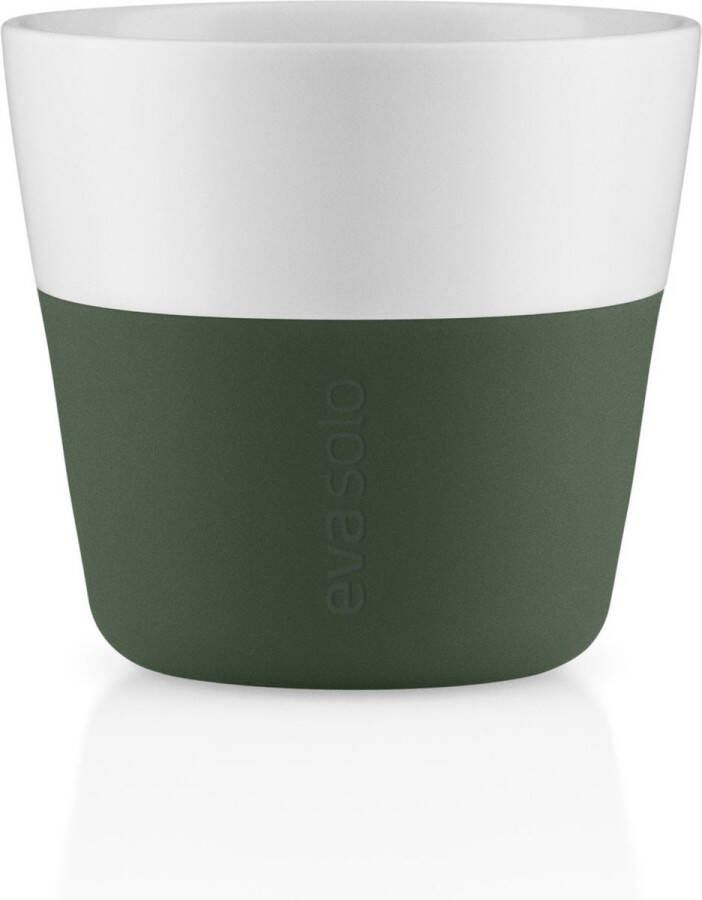 Eva Solo Beker voor Lungo Set van 2 Stuks Emerald Green Aluminium Groen