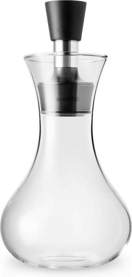 Eva Solo Dressing Shaker 250 ml Transparant Borosilicaatglas Siliconen Roestvast Staal