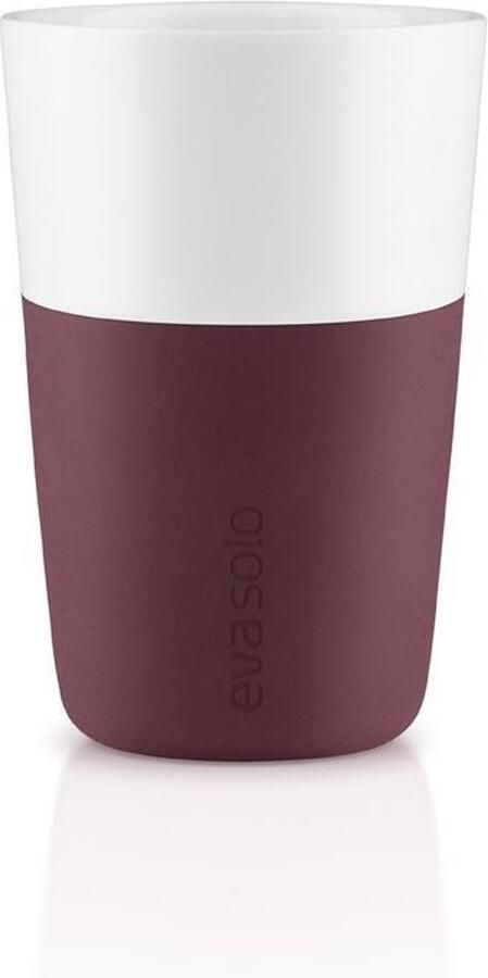 Eva Solo Café latte tumbler 2 pcs Dark burgundy