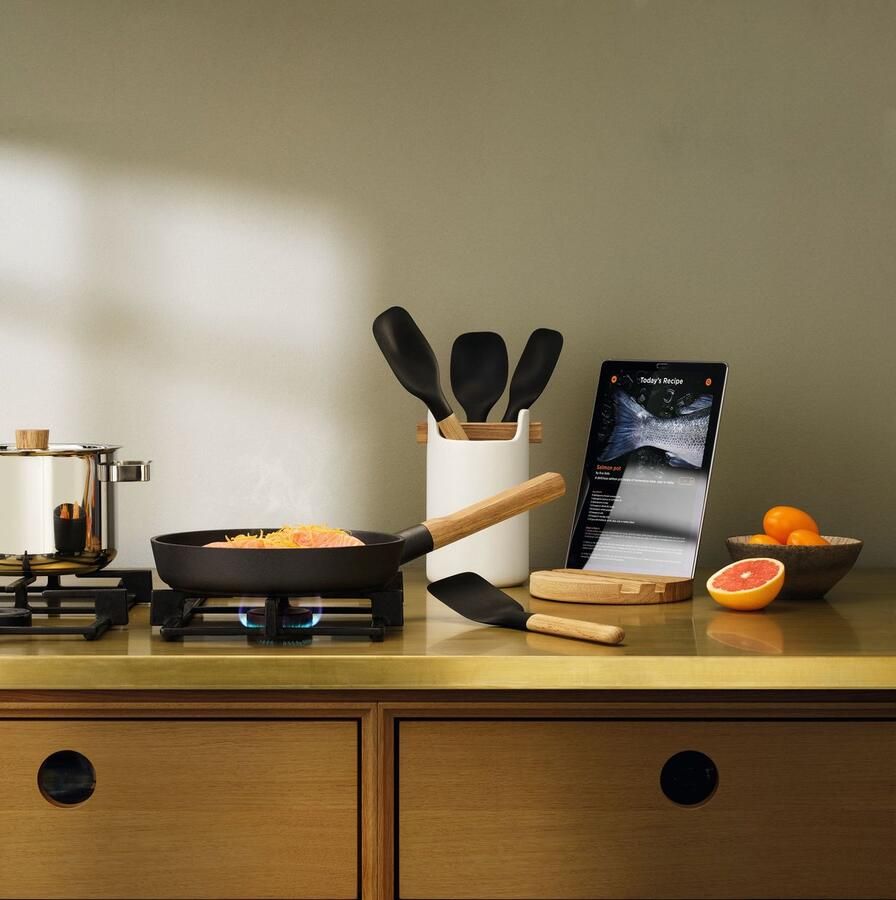 Eva Solo Nordic Kitchen Keukentool Spatel Hout Zwart