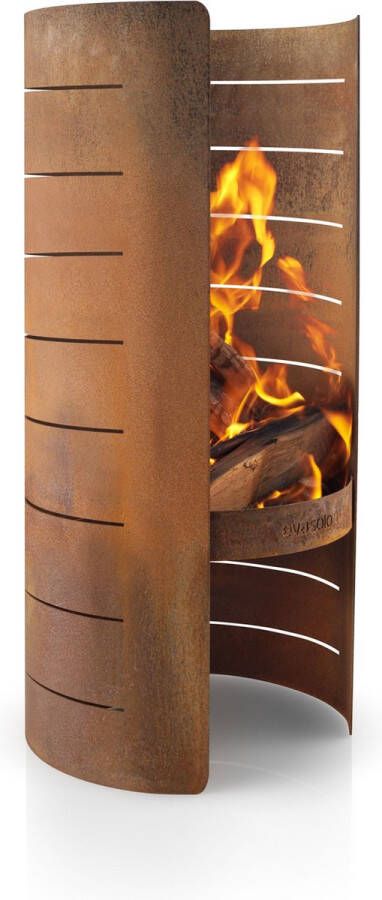 Eva Solo FireCylinder Barbecue Vuurschaal Cortenstaal Bruin