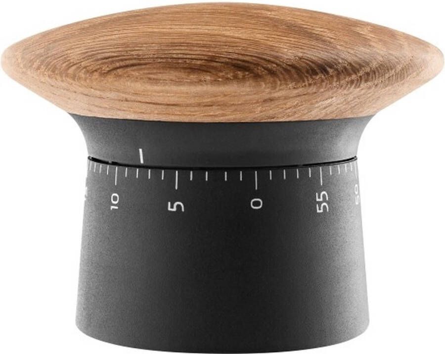 Eva Solo Kookwekker Nordic Kitchen Zwart Eik H 6 5cm x Ø 9cm 60min