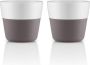 Eva Solo koffiebeker 230ml set van 2 (Kleur: grijs) - Thumbnail 1