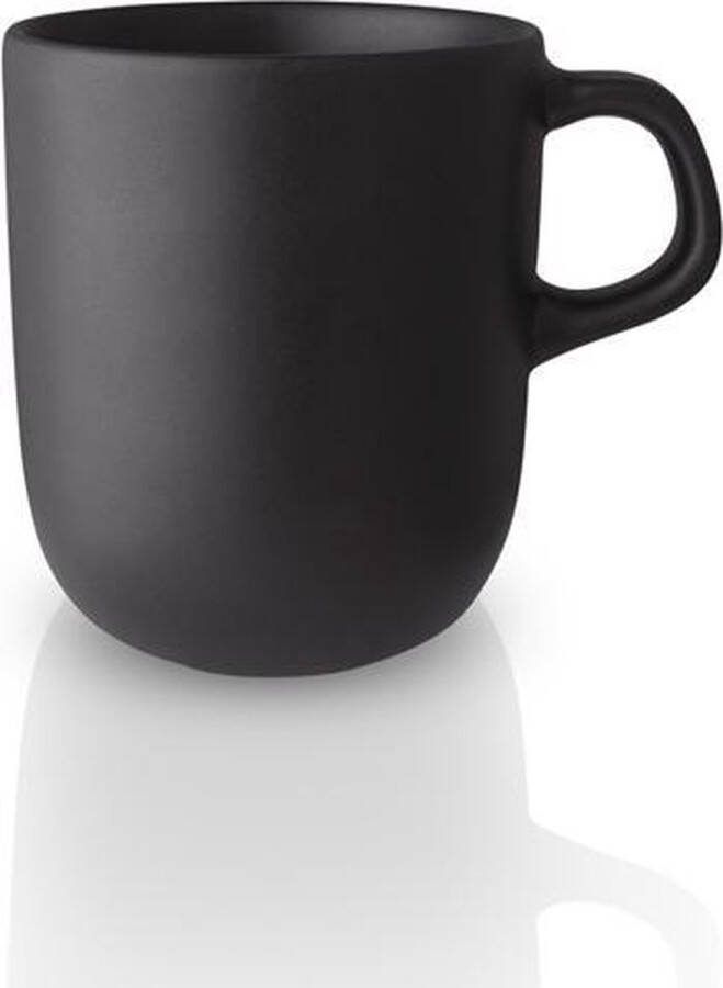 Eva Solo Nordic Kitchen Mok 400 ml Zwart Aardewerk