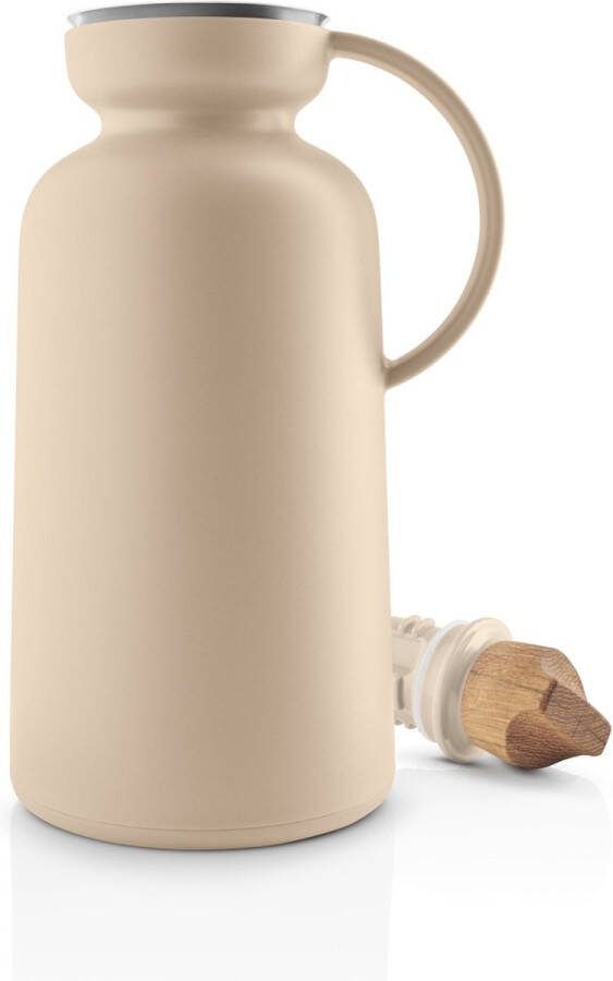 Eva Solo Silhouette Vacuüm Thermoskan 1 Liter Soft Beige RVS
