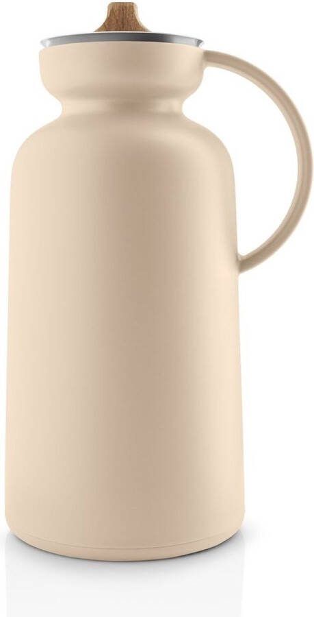 Eva Solo Thermoskan Silhouette Beige Soft Beige 1L Kunststof RVS Eik