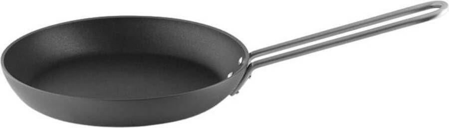 Eva Trio Dura Line Alu Slip-Let Non-Stick Koekenpan Ø 24 cm Roestvast Staal Grijs