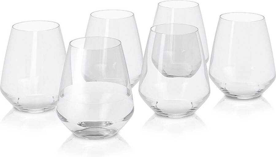 Eva Trio Glazenset 6 Tumblers 400ml Glas Legio Nova