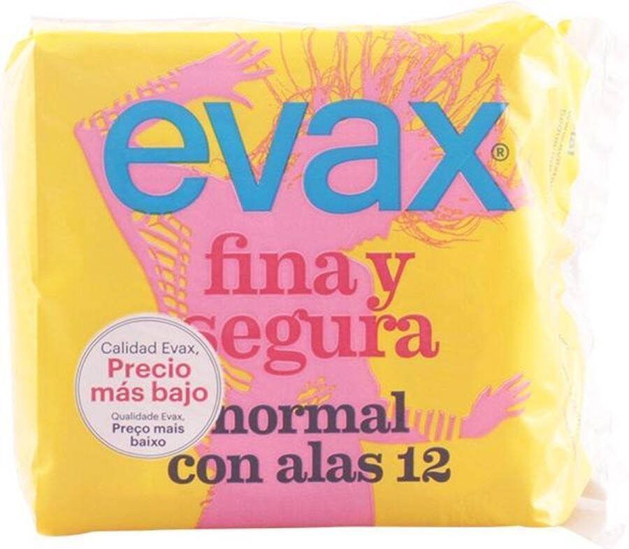 Evax Normaal Maandverband met vleugels (12 uds)