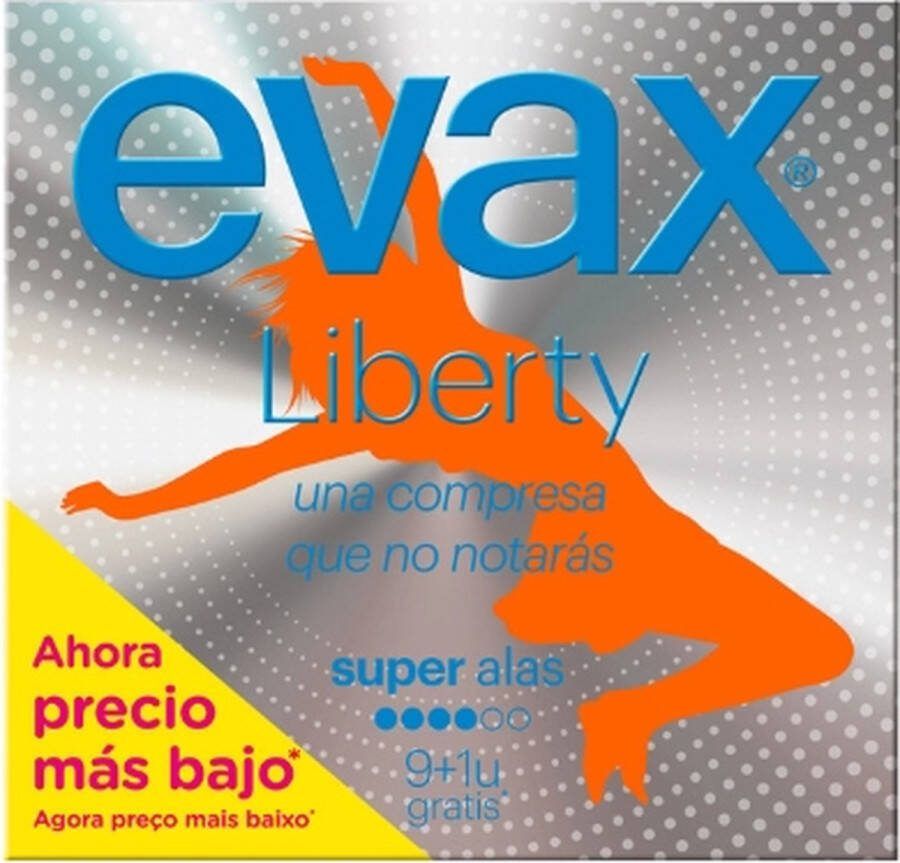 Evax Super Maandverband met vleugels Liberty Plus (10 uds)