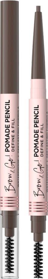 Eveline Cosmetics Brow & Go! wenkbrauw pommade in Taupe potlood