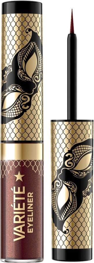 Eveline Cosmetics Variete gekleurde eyeliner inkwell 02 glanzend bruin 4ml