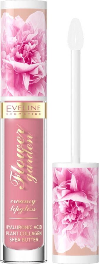 Eveline Cosmetics Flower Garden romige lipgloss 01 4 5ml