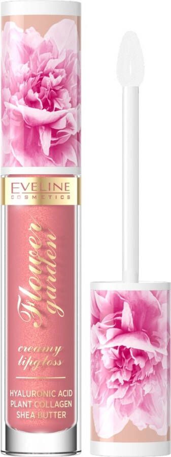 Eveline Cosmetics Flower Garden romige lipgloss 02 4 5ml