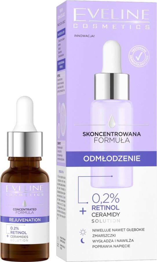 Eveline Cosmetics Geconcentreerd gezichtsserum verjongingsformule 18ml