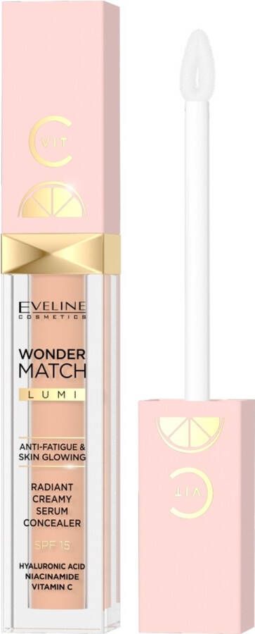 Eveline Cosmetics Wonder Match Lumi luxe verhelderende concealer voor gezicht 20 6.8ml