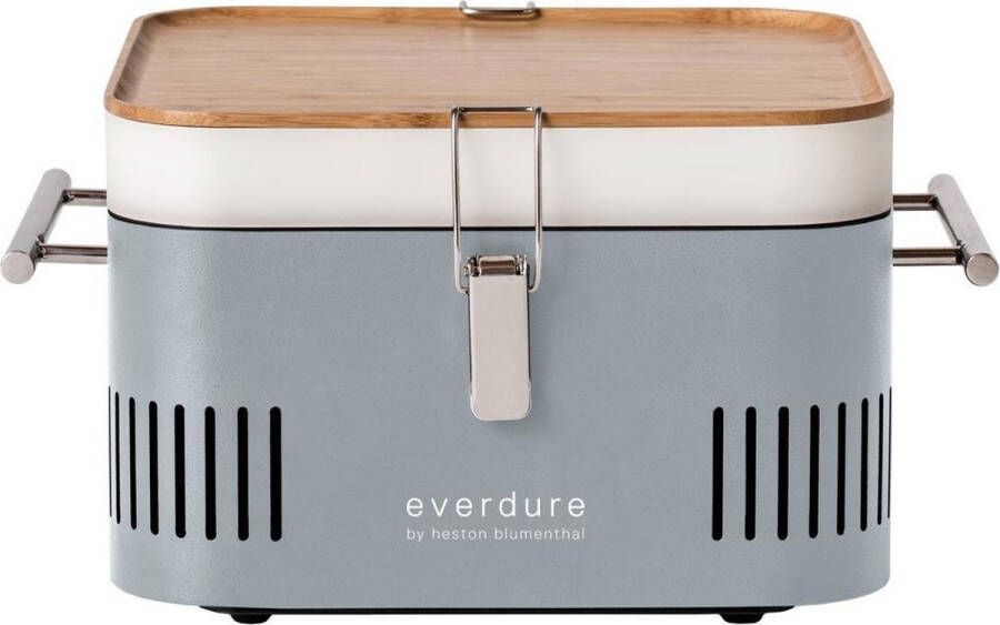 Unbranded Everdure Cube Houtskool Barbecue Grijs 38 4x31 6x22 4cm
