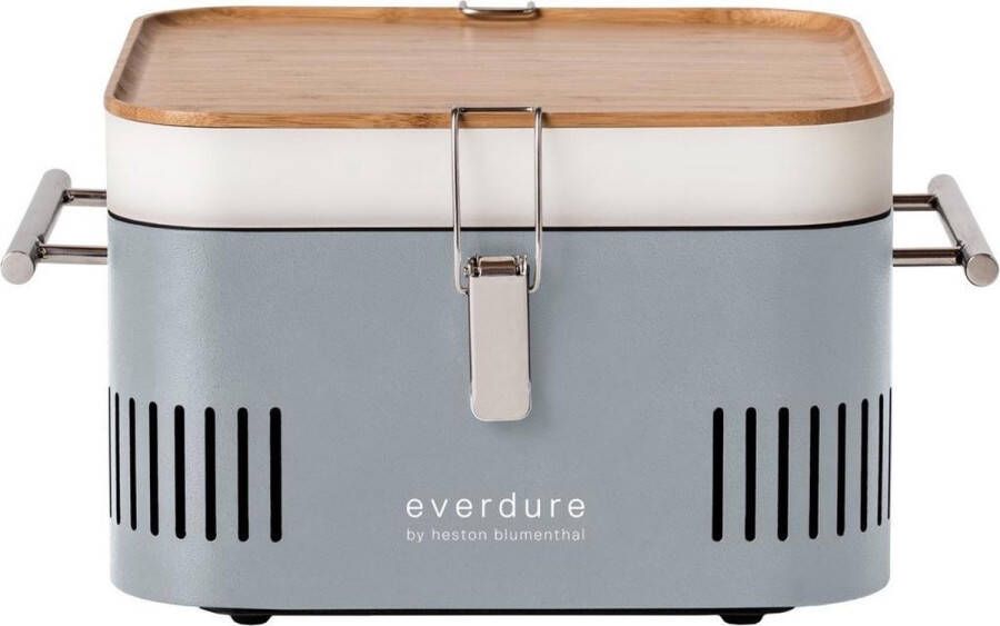 Unbranded Everdure Cube Houtskool Barbecue Grijs 38 4x31 6x22 4cm