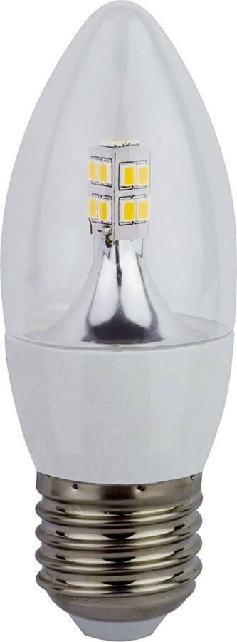 Eveready 2 Watt Hoge Kracht Kaars Led Lamp Doorzichtig ES Edison Schroef (E27 fitting) Warm Wit Gelijkaardig aan 20 Watt [Energielabel A]