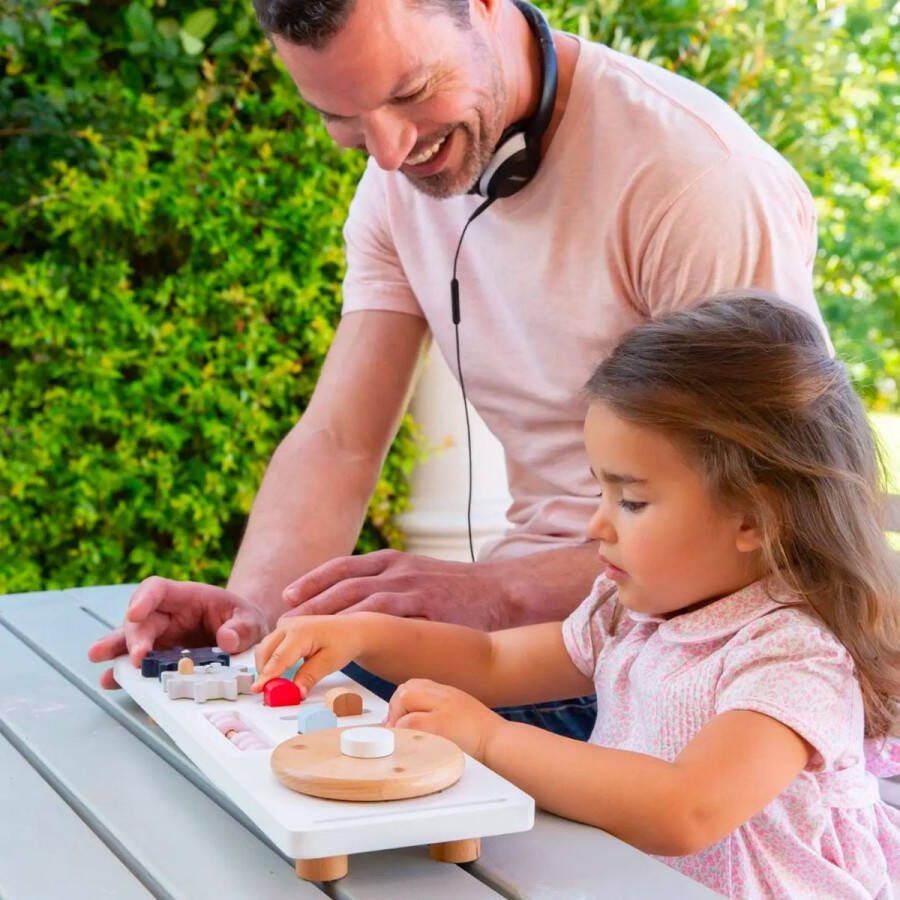 EverEarth Houten DJ speelset houten speelgoed Peuter Educatie Speelgoed
