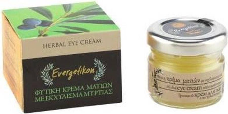 Evergetikon Anti-aging oogcrème met olijfolie 30ml