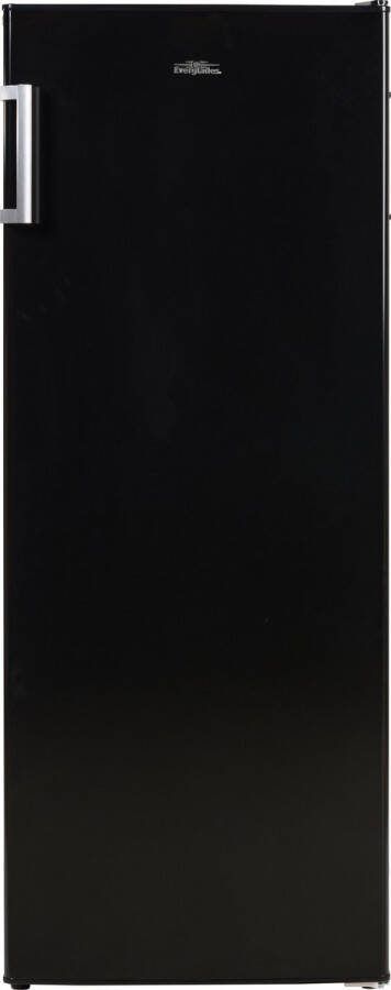 Everglades EVFR5020 Hoge Vriezer Zwart 165 Liter E Klasse 5 Jaar Garantie