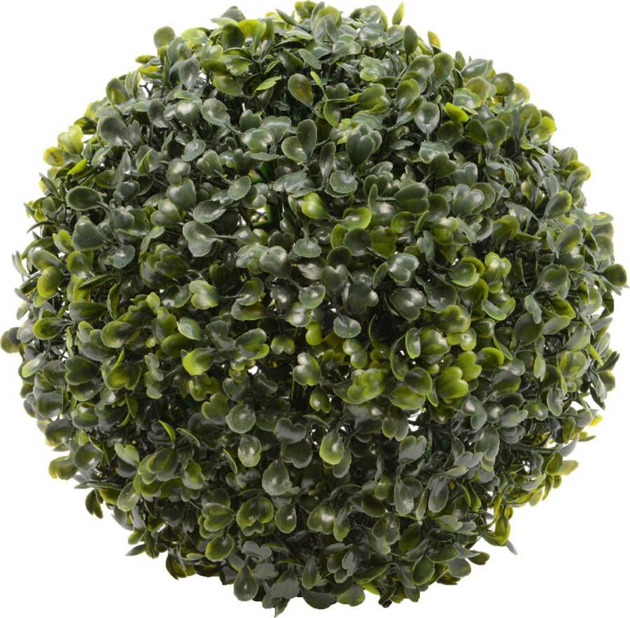 Everlands Buxus bol kunstplant D26 cm groen kunststof Kunstplanten