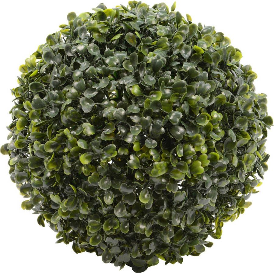 Everlands Buxus bol kunstplant klein D22 cm groen kunststof Kunstplanten