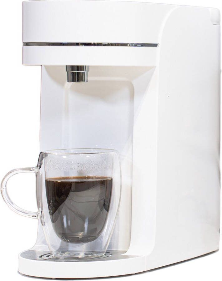 Evidenter Heetwaterdispenser Wit Touch Display 2L Waterkoker met temperatuurregeling 40-100º graden Heetwatertap Instant Waterkoker