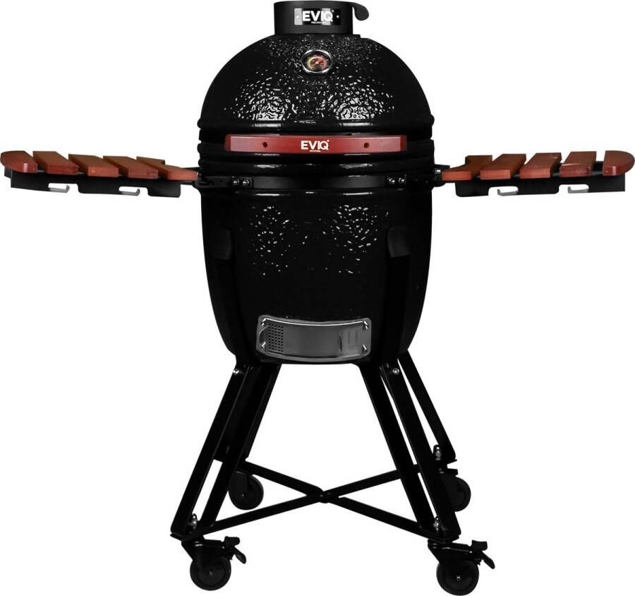 EVIQ Kamado BBQ- 18 Grillmaster BBQ Houtskool barbecue – Keramisch