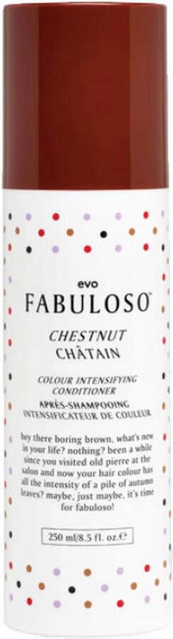 Evo Fabuloso Chestnut Colour Intensifying Conditioner voor ieder haartype