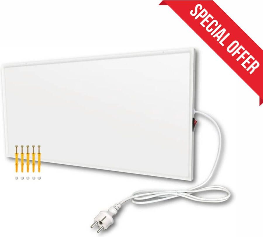 Evokor Infraroodpaneel 170W Verwarming onder bureau Infraroodverwarming Bureauverwarming
