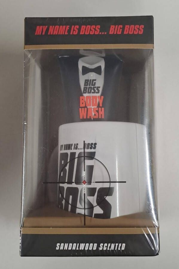 Evora BIG BOSS Mok met Body wash