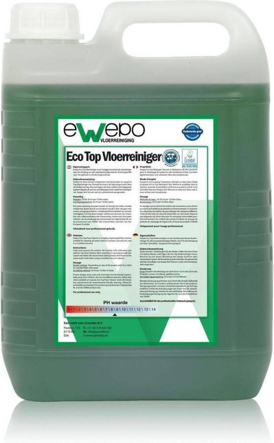 Ewepo Eco Top vloerreiniger 5 L