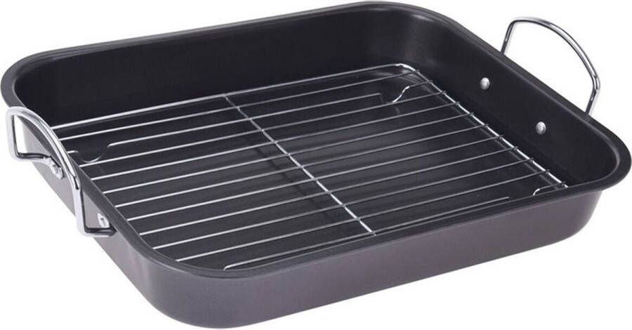 Excellent Houseware Anti-aanbak braadslede Met rooster