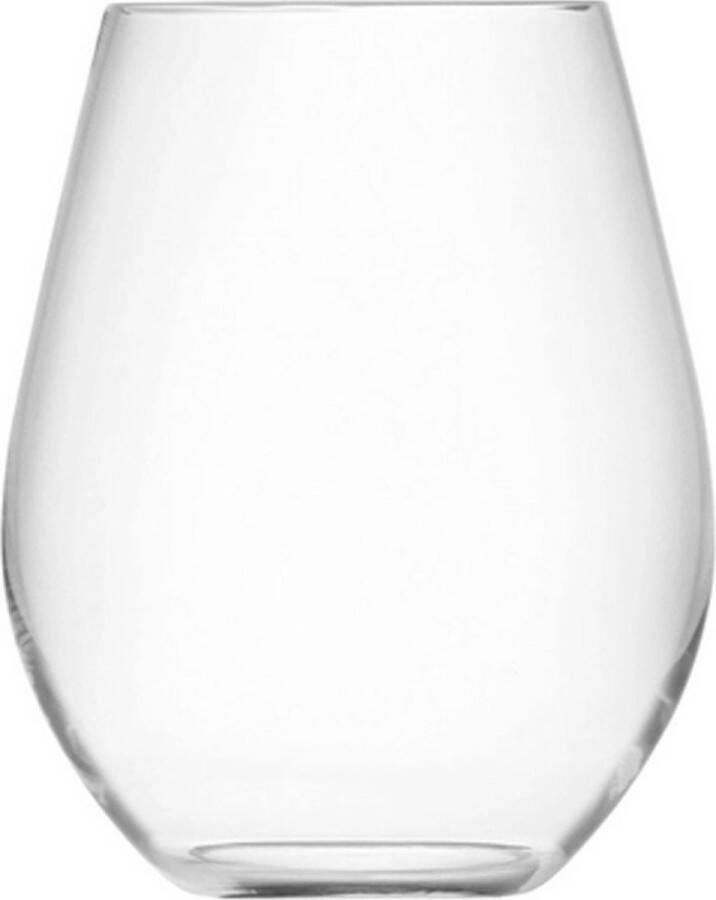 Excellent Houseware Drinkglas 1x transparant kunststof 515 ml Drinkglazen