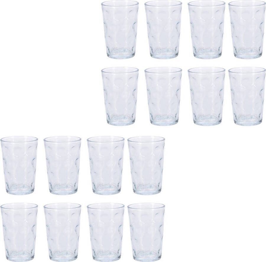 Excellent Houseware luxe drink glazen 24x stuks 200ml