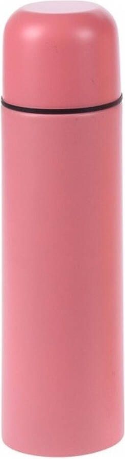 Excellent Houseware RVS thermoskan isoleerkan 500 ml roze Thermoskannen