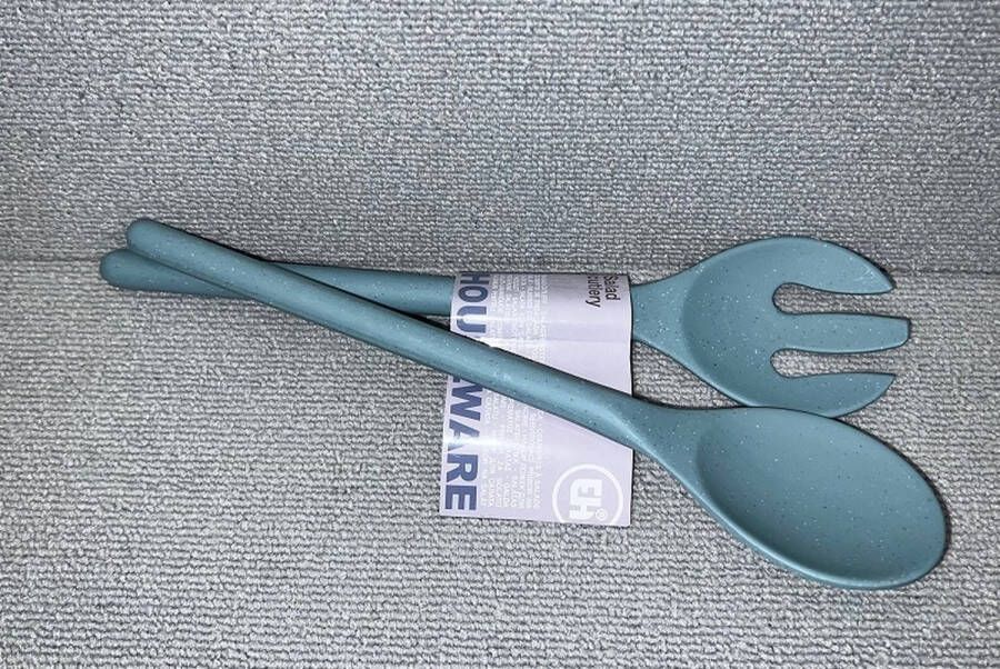 Excellent Houseware Salade Bestek Slabestek Sla Bestek Melamine Turqoise