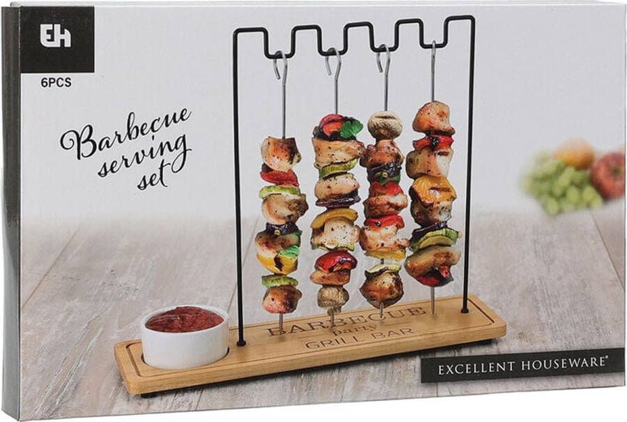 Excellent Houseware Serveerset BBQ