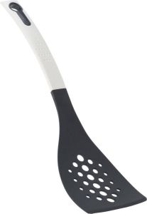 Excellent Houseware Spatel nylon grijs wit